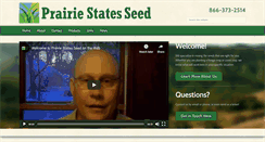 Desktop Screenshot of prairiestatesseed.com